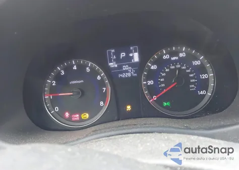 2017 Hyundai Accent Value Edition z USA, uszkodzony, nr VIN KMHCT4AE0HU385436